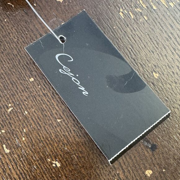 Cejon Large Red & White Scarf 77”x37” Rectangular Burgundy Shawl Polyester Wrap - Picture 5 of 7